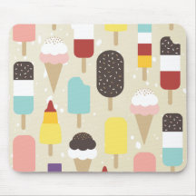 Ice Cream & Frozen Treats Mousepad