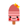 ice cream green button