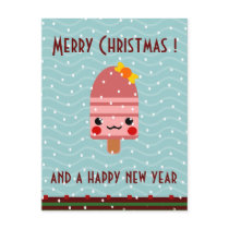 ice cream green xmas greetings postcards by anacletocold ice cream green xmas greetings postcards