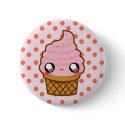 Ice Cream KawaiiGoods.Com Logo buttons