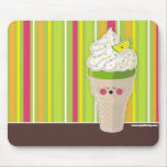 ice cream lemon mousepad