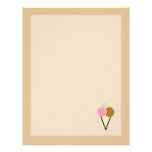 Ice Cream Letterhead Template