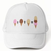 Ice Cream Math Mesh Hat