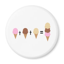 Ice Cream Math magnets