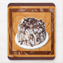 Ice Cream Mousse Cake Mousepad