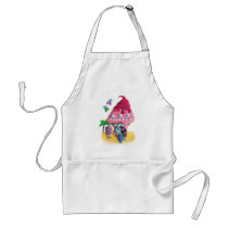 artsprojekt, monster ice cream, beach, ice cream stand, holidays, vacations, children illustration, monster, ice cream, summer, summer time, ice cream cone, pink ice cream, ice cream gift, ice cream present, kids, children, kid, illustration, nursery, Apron with custom graphic design