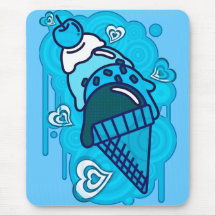 Ice_Cream_Paint Mouse Pads