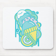 Ice_Cream_Paint Mousepad