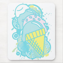 Ice_Cream_Paint Mousepads