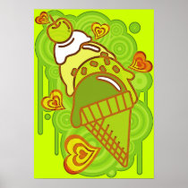 Ice_Cream_Paint Posters