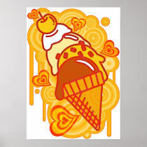 Ice_Cream_Paint Poster