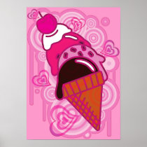 Ice_Cream_Paint Poster