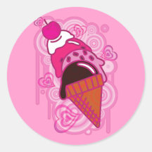 Ice_Cream_Paint Stickers