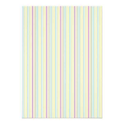 Ice Cream Party Birthday Invitations
