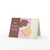 Ice Cream Party! card
