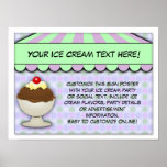 Ice Cream Party, Pastel Sweet Shoppe Posters