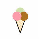 Ice Cream Photo Cutout