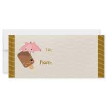 ice cream pink rack cards
