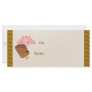 ice cream pink rack card template