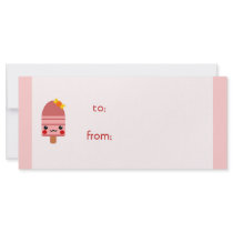 ice cream pink rack cards