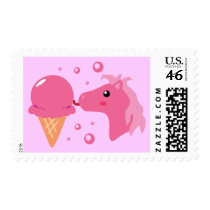 Ice Cream Pony postage