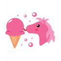 Ice Cream Pony T-Shirt by toxiferous Ice Cream Pony T-Shirt