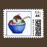 Ice Cream Postage Stamp stamps