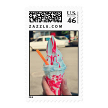 Ice cream postage stamps