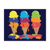 Ice Cream Postcard