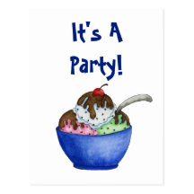 Ice Cream Postcard