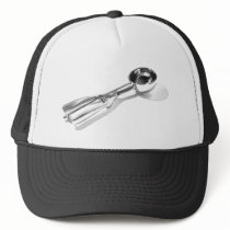 "Ice Cream Scoop" Kitechen Art Watercolor hats