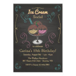 Ice Cream Birthday Party Invitations Boys | Zazzle