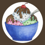 Ice Cream Sticker stickers