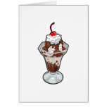 Ice Cream Sundae Greeting Cards