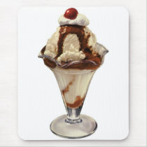 Ice Cream Sundae mousepads by YesterdayCafe Ice Cream Sundae mousepads