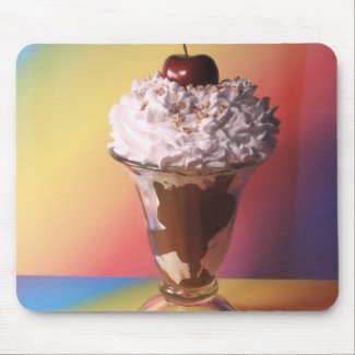 Ice Cream Sundae mousepad