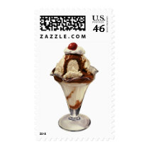 Ice Cream Sundae postage