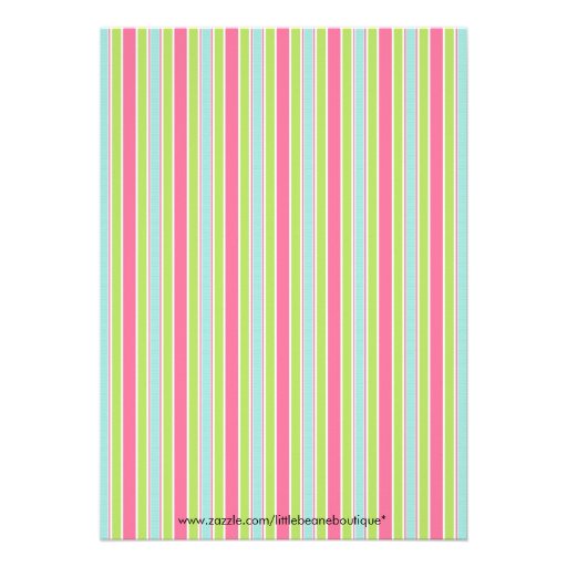 Ice Cream Treats Birthday Invitations