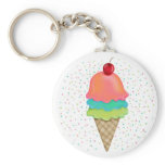 Ice Cream Treats Key Chains