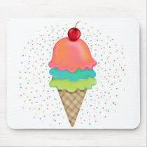 Ice Cream Treats Mousepad