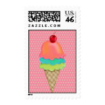 Ice Cream Treats Postage Stamps