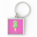 Ice cream Treats with Sprinkles! Number 1 keyring Key Chains