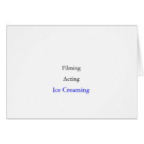 Ice Creaming cards