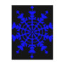 Ice Crystal - Blue Postcards