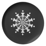 Ice Crystal Dinner Plate