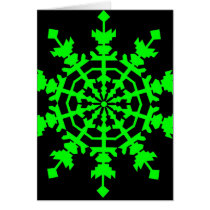Ice Crystal - Green cards