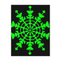 Ice Crystal - Green postcards by lonvig Ice Crystal - Green postcards