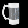 Ice Crystal Grove Fractal Art. Blue & Black Custom