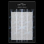 Ice Crystal Grove Fractal Art. Blue & Black Custom