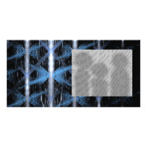 Ice Crystal Grove. Fractal Art. Customizable photo cards
